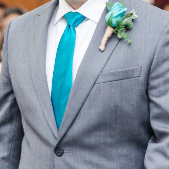 Pronto Uomo Other - Turquoise silk tie